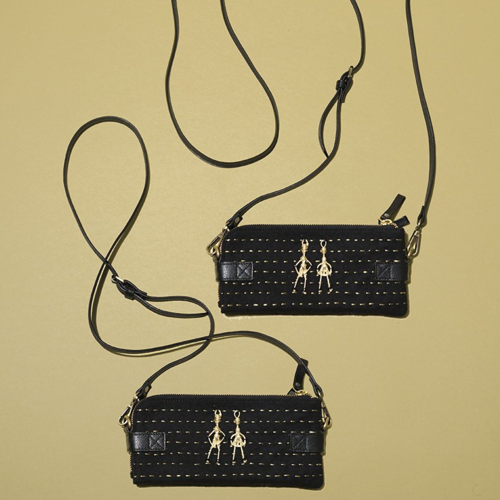 "Jodi" SLING WALLET - Black