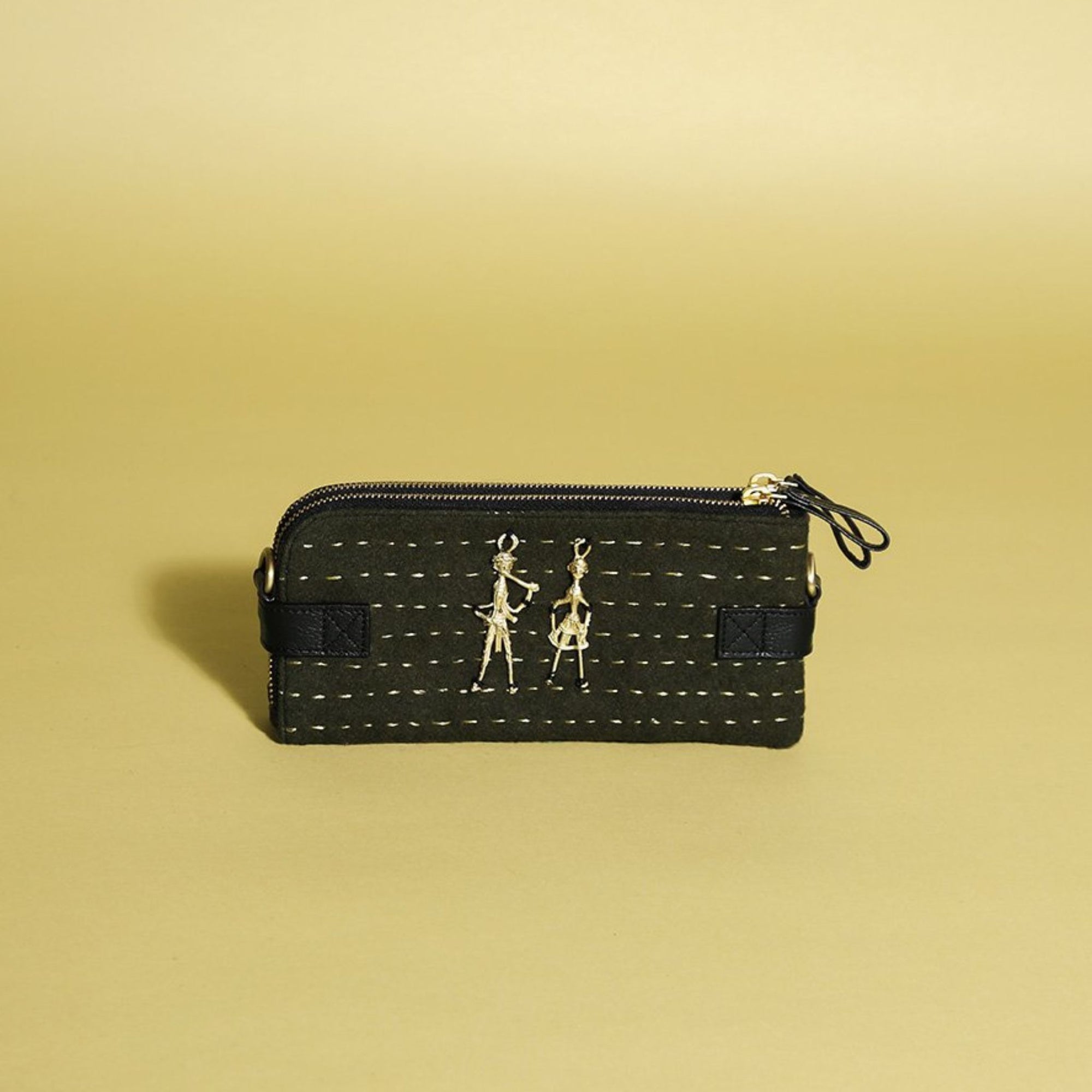 "Jodi" SLING WALLET - Green