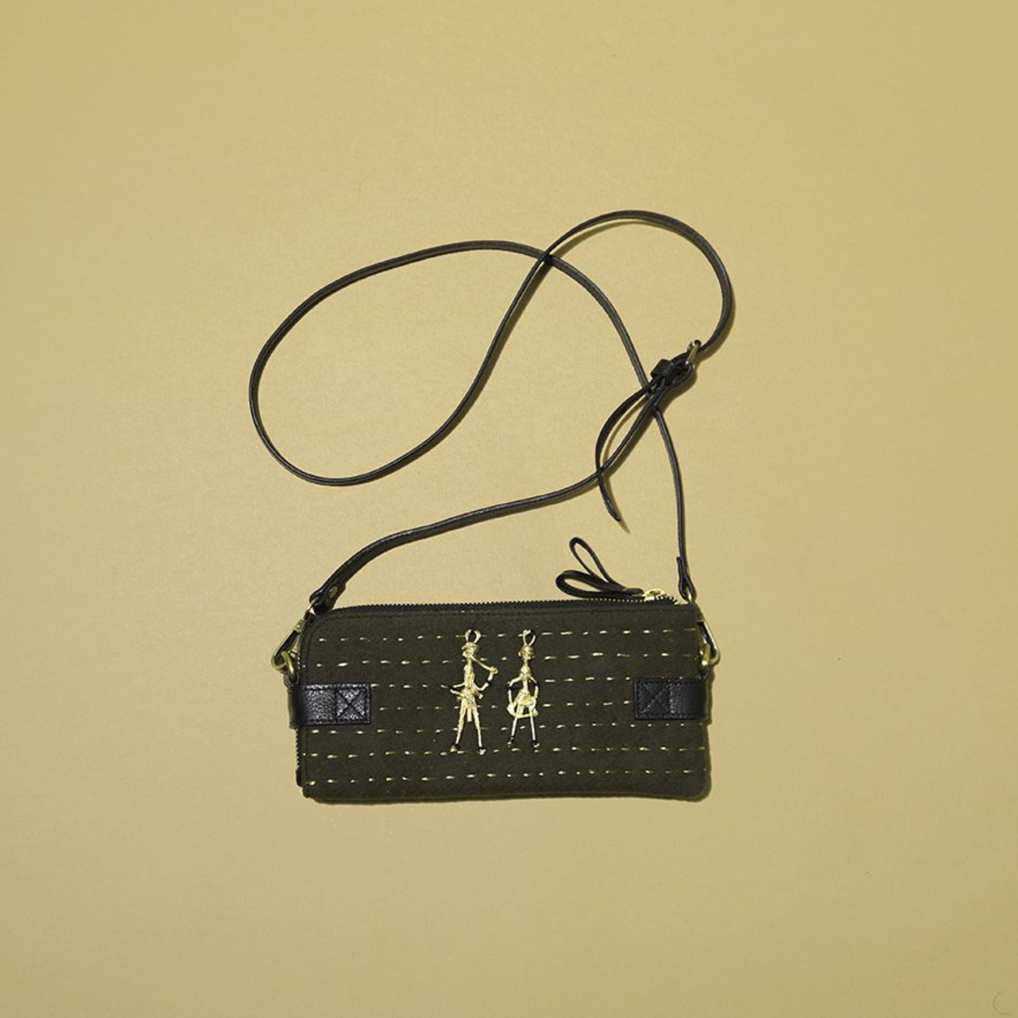 "Jodi" SLING WALLET - Green