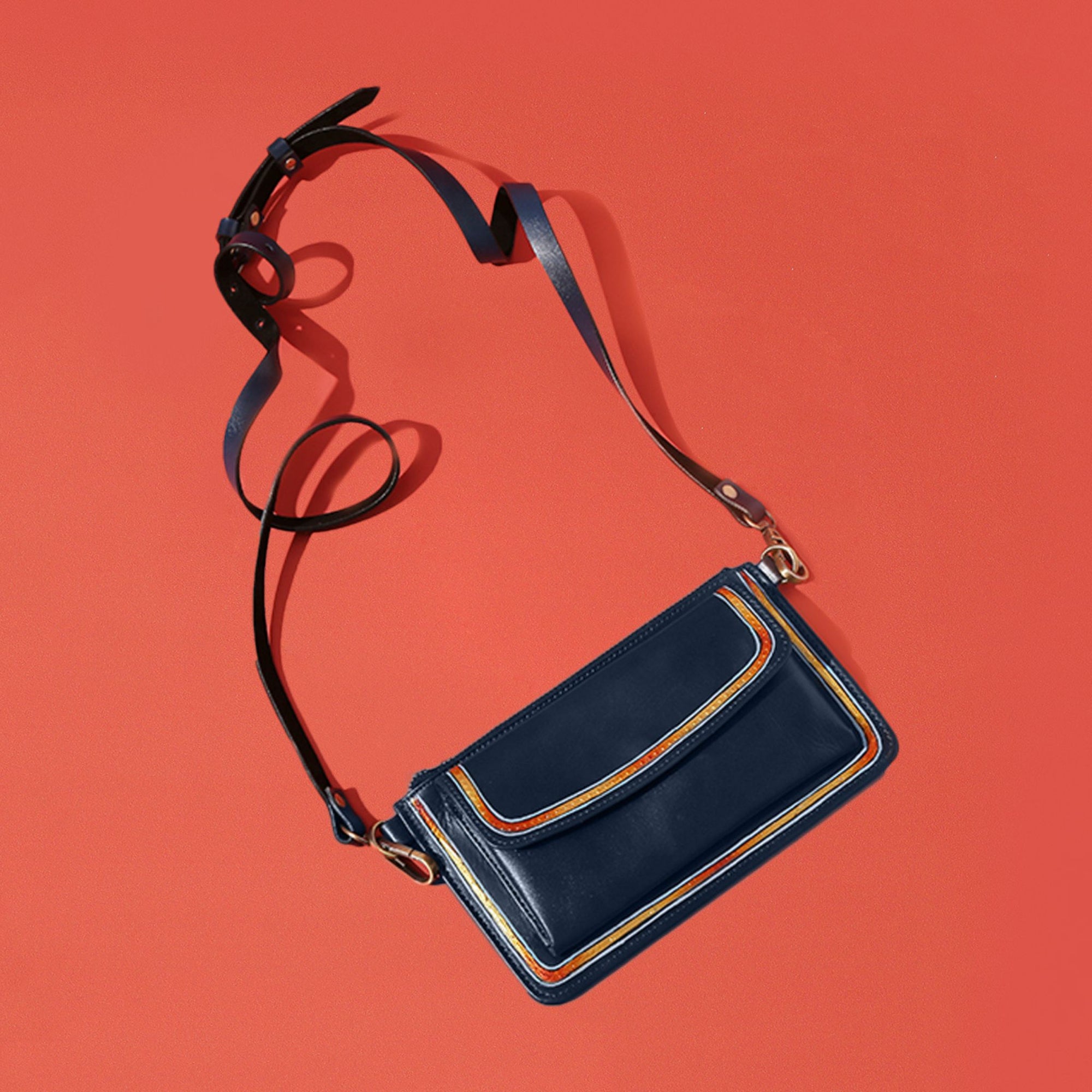 "Seher" SLING WALLET - Blue