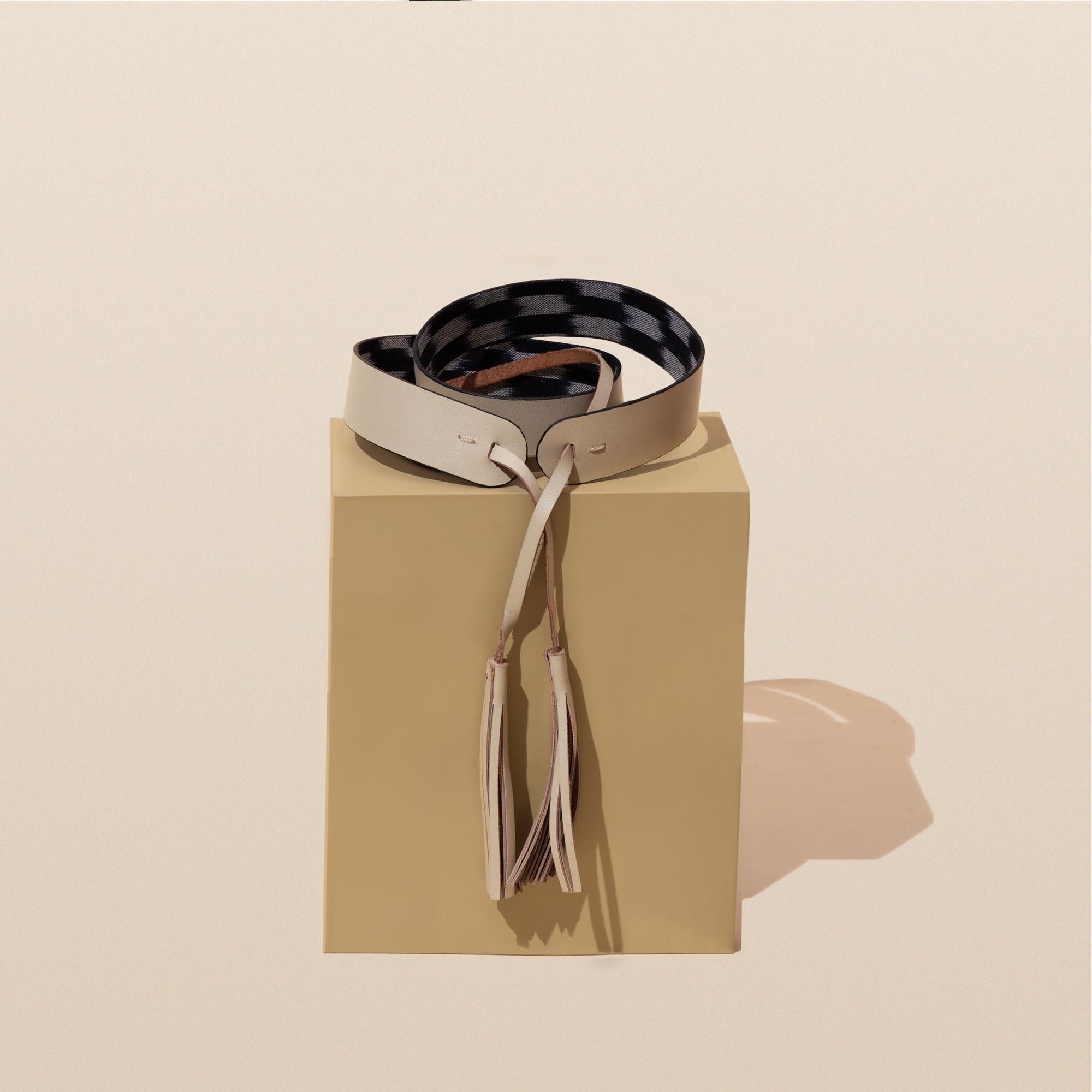 Grace riem - ivoor