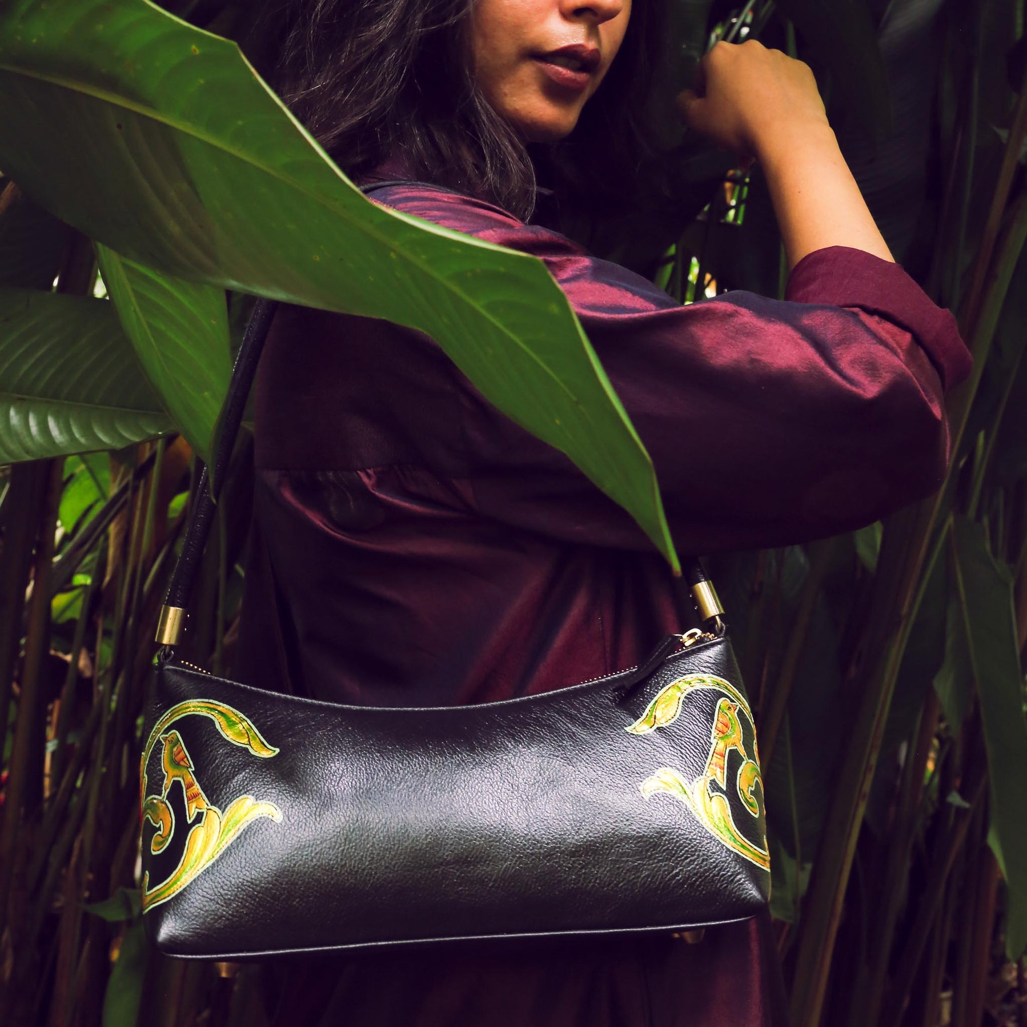 SAC BANDOULIÈRE « Noor » – Noir